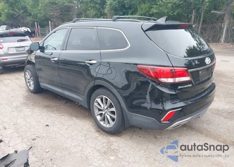 2017 Hyundai Santa Fe Se from USA, damaged, VIN KM8SNDHF9HU236981